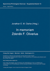 In memoriam Zdeněk F. Oliverius - 