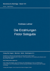 Die Erzählungen Fëdor Sologubs - Andreas Leitner