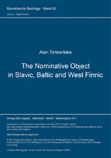 The Nominative Object in Slavic, Baltic, and West Finnic - Alan H. Timberlake