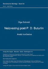 Neizvestnyj poet P. D. Buturlin - analiz tvorčestva - Olga Schmidt