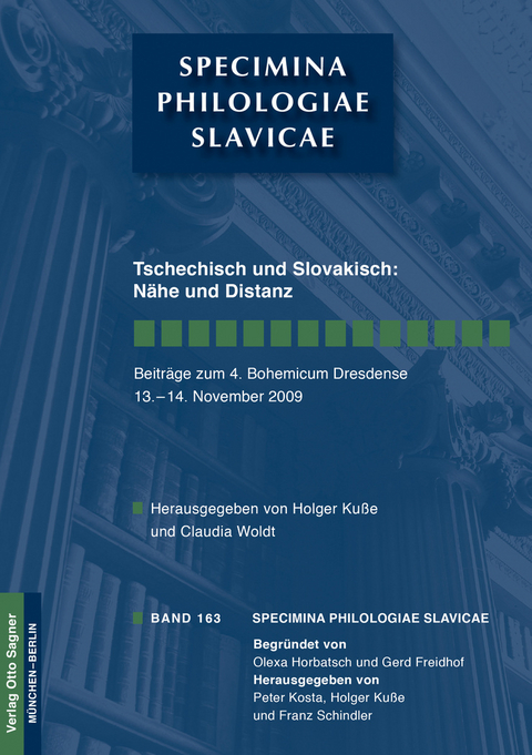 Tschechisch und Slovakisch: Nähe und Distanz - 