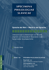 Sprache als Wert - Werte in der Sprache - Claudia Woldt