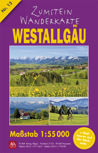 Zumstein Wanderkarte Westallgäu