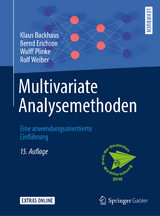 Multivariate Analysemethoden - Backhaus, Klaus; Erichson, Bernd; Plinke, Wulff; Weiber, Rolf