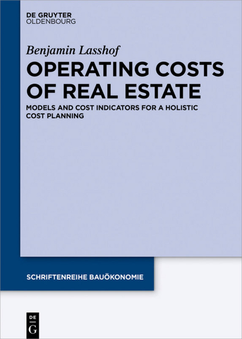 Operating Costs of Real Estate - Benjamin Lasshof