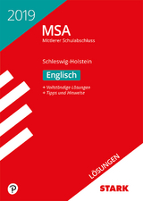 Lösungen zu Original-Prüfungen und Training MSA 2019 - Englisch - Schleswig-Holstein - 