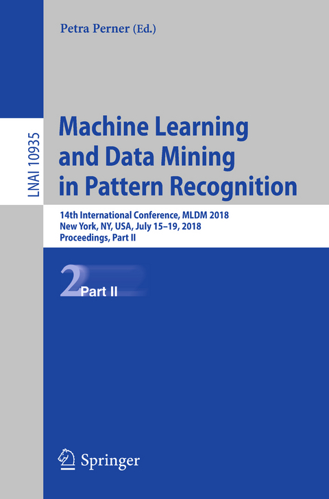 Machine Learning and Data Mining in Pattern Recognition - 