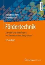 Fördertechnik - Griemert, Rudolf; Römisch, Peter