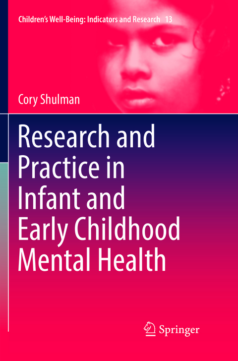 Research and Practice in Infant and Early Childhood Mental Health - Cory Shulman