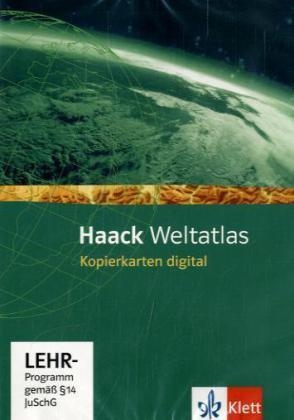 Haack Weltatlas Kopierkarten digital. Allgemeine Ausgabe Sekundarstufe I