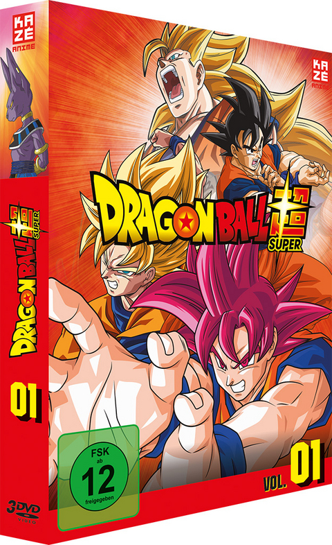 Dragonball Super - 1. Arc: Kampf der Götter - Episoden 1-17 (3 DVDs) - Kimitoshi Chioka, Kouhei Hatano, Morio Hatano, Ryōta Nakamura, Tatsuya Nagamine