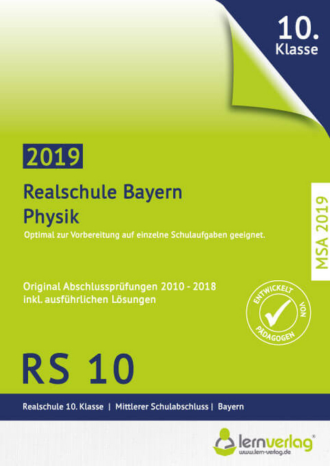 Original Abschlussprüfungen Physik Realschule Bayern