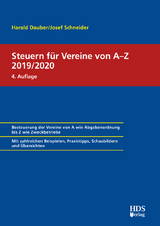 Steuern für Vereine von A-Z 2018/2019 - Dauber, Harald; Schneider, Josef