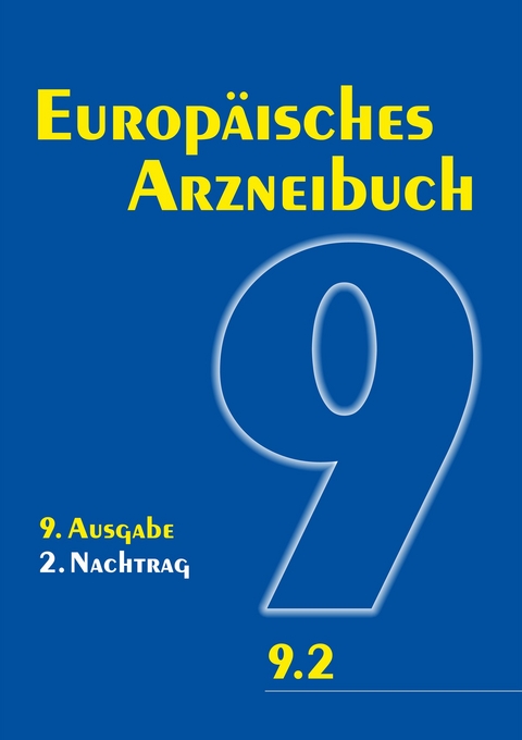 Europäisches Arzneibuch 9. Ausgabe, 2. Nachtrag