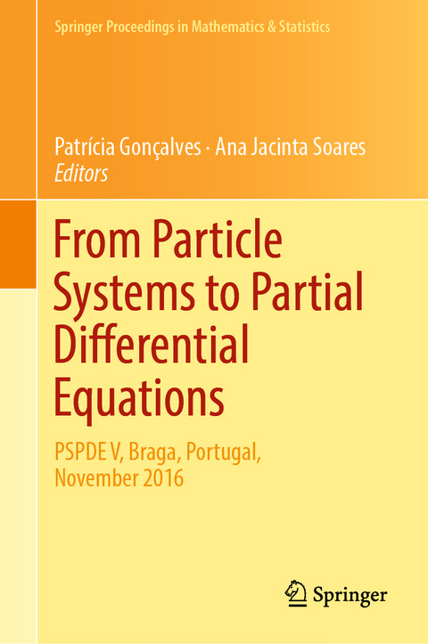 From Particle Systems to Partial Differential Equations - 