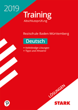 Lösungen zu Training Abschlussprüfung Realschule 2019 - Deutsch - BaWü - 