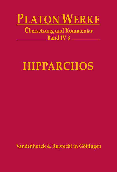 Hipparchos -  Platon