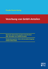 Vererbung von GmbH-Anteilen - Claudia Ossola-Haring