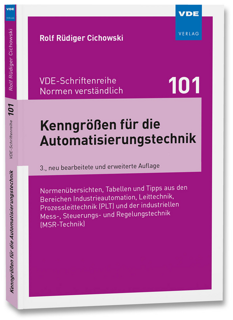 Kenngrößen für die Automatisierungstechnik - Rolf Rüdiger Cichowski