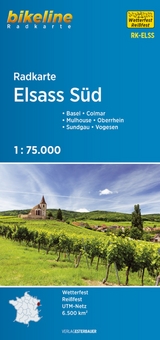 Radkarte Elsass Süd - 