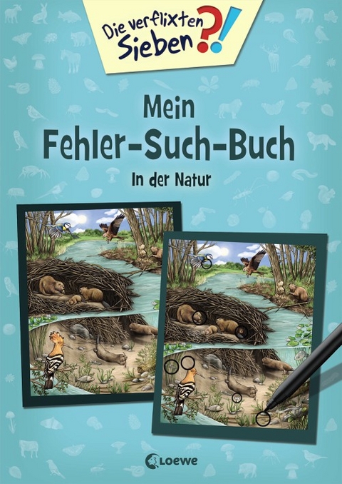 Die verflixten Sieben - Mein Fehler-Such-Buch - In der Natur