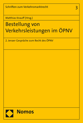 Bestellung von Verkehrsleistungen im ÖPNV - 