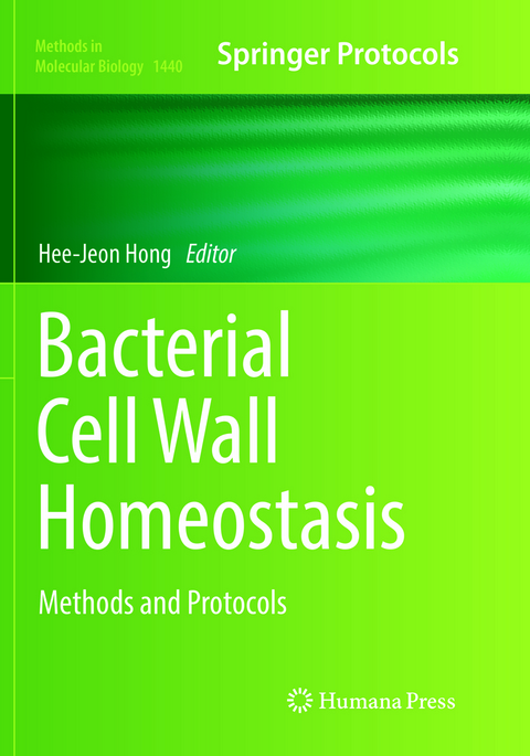 Bacterial Cell Wall Homeostasis - 