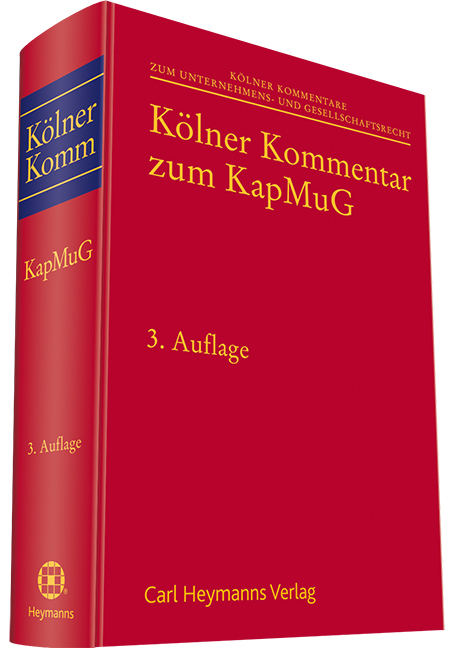 Kölner Kommentar zum KapMuG - Burkhard Hess, Fabian Reuschle, Bruno Rimmelspacher