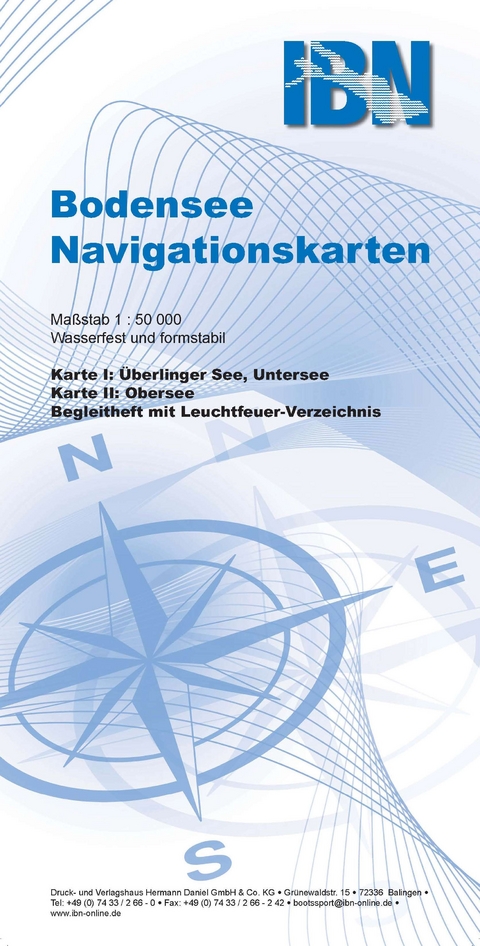 Bodensee Navigationskarten - 