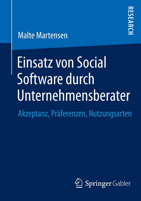 Einsatz von Social Software durch Unternehmensberater - Malte Martensen