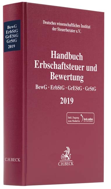 Handbuch Erbschaftsteuer und Bewertung 2019 - 