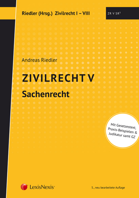 Studienkonzept Zivilrecht / Zivilrecht V - Sachenrecht