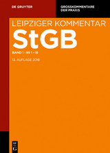 Strafgesetzbuch. Leipziger Kommentar / Einleitung, §§ 1-18 - 