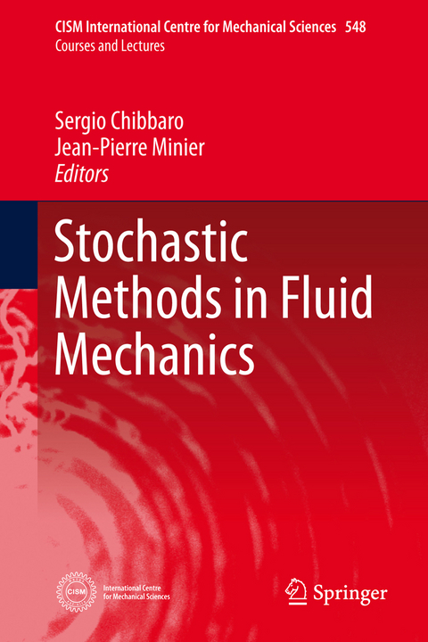 Stochastic Methods in Fluid Mechanics - 