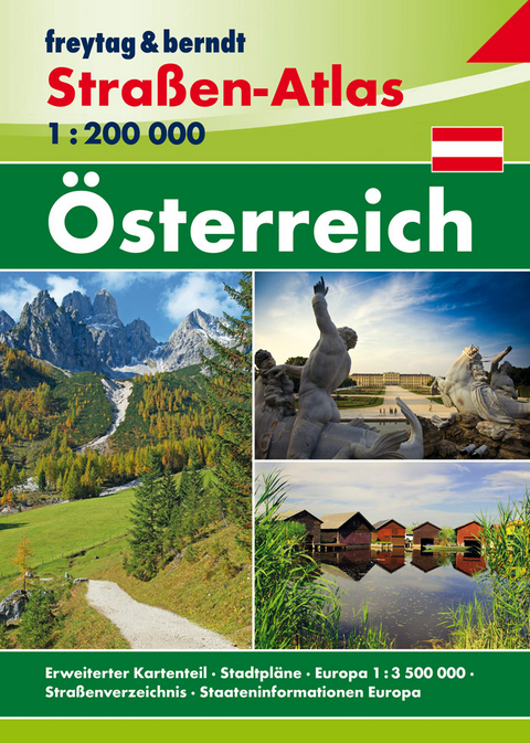 Österreich, Straßen-Atlas 1:200.000 - 