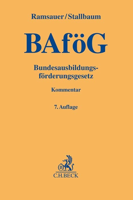 Bundesausbildungsförderungsgesetz - Ulrich Ramsauer, Michael Stallbaum, Sonja Sternal