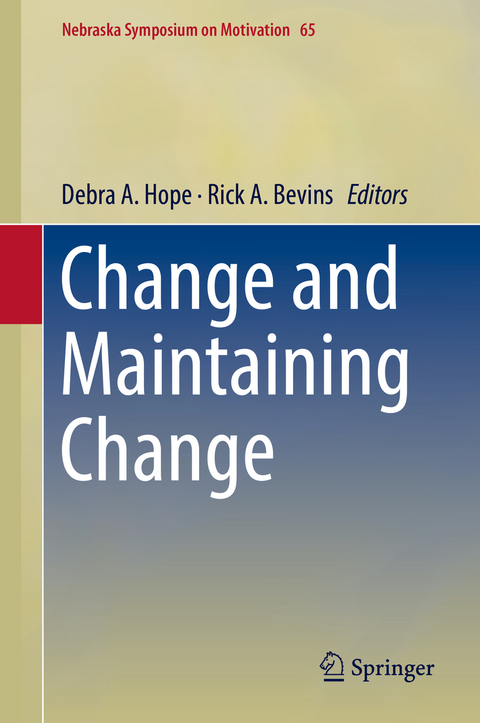 Change and Maintaining Change - 