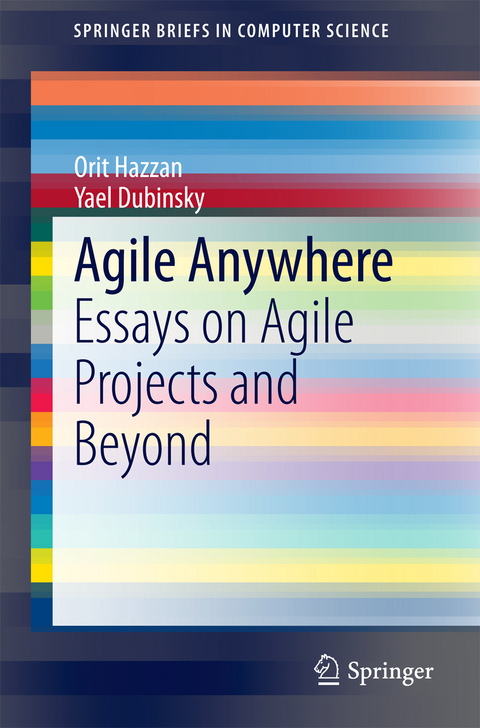 Agile Anywhere - Orit Hazzan, Yael Dubinsky