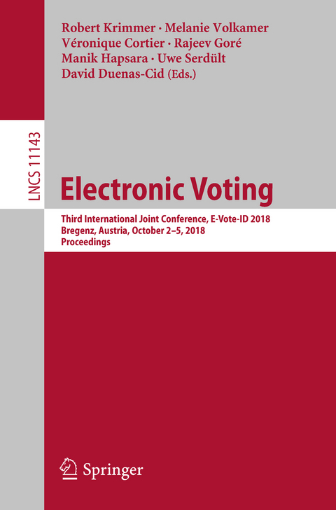 Electronic Voting - 