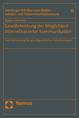 Gewährleistung der Möglichkeit internetbasierter Kommunikation - Markus Oermann