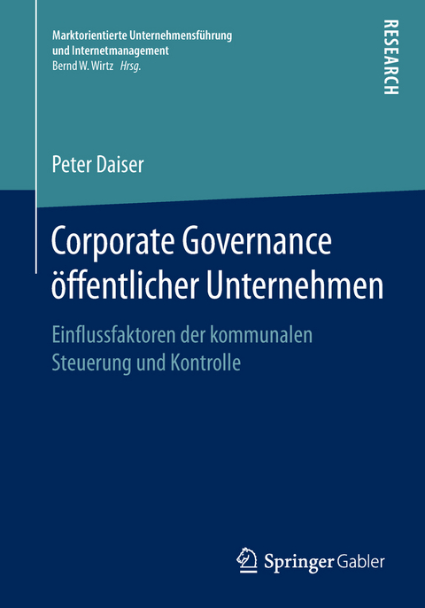 Corporate Governance öffentlicher Unternehmen - Peter Daiser