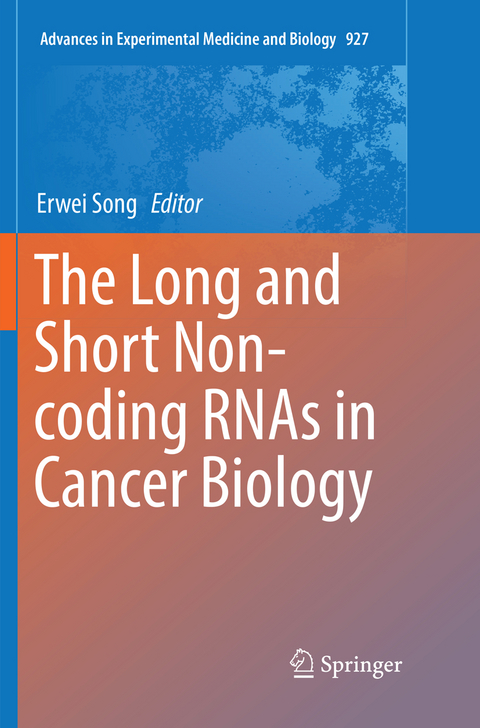 The Long and Short Non-coding RNAs in Cancer Biology - 