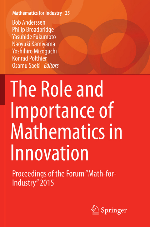 The Role and Importance of Mathematics in Innovation - 