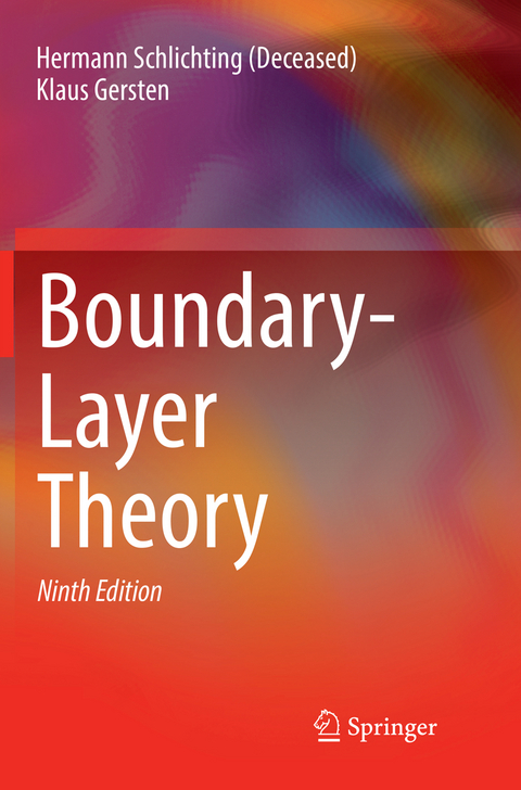 Boundary-Layer Theory - Hermann Schlichting (Deceased), Klaus Gersten