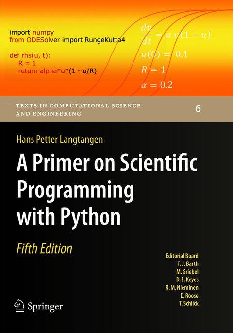 A Primer on Scientific Programming with Python - Hans Petter Langtangen