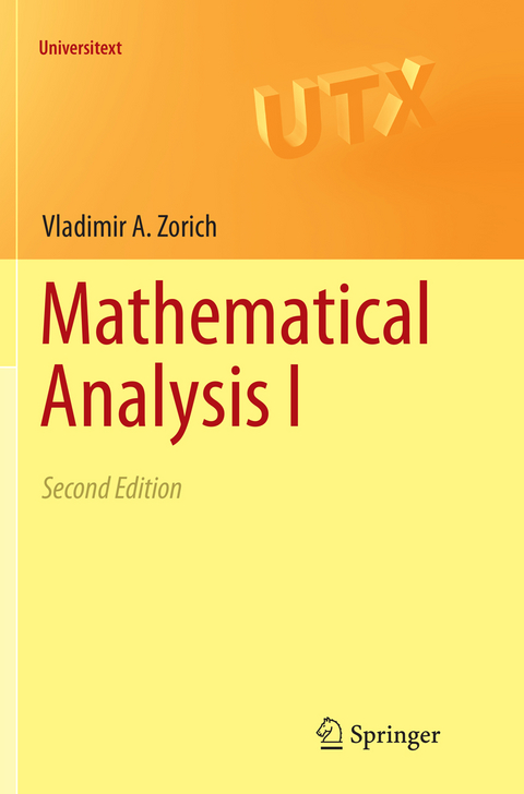 Mathematical Analysis I - V. A. Zorich