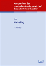 Marketing - Weis, Hans Christian; Olfert, Klaus