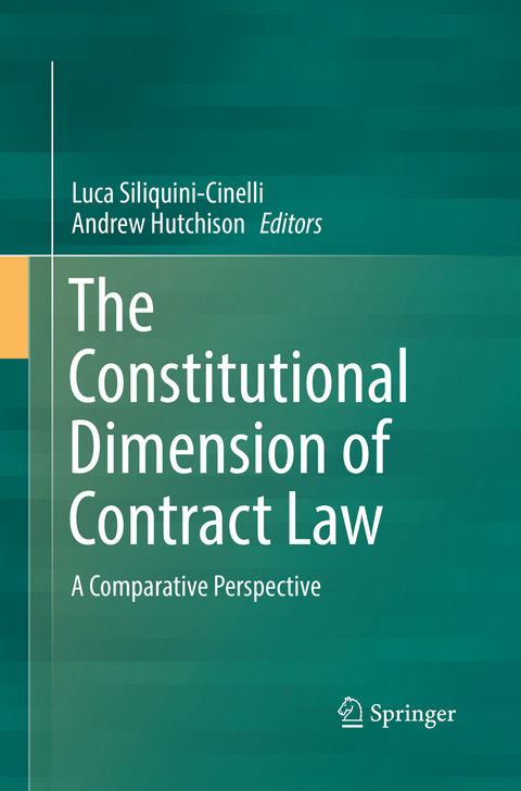 The Constitutional Dimension of Contract Law - 