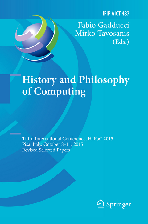 History and Philosophy of Computing - 