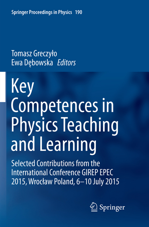 Key Competences in Physics Teaching and Learning - 